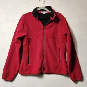 Port Authority Women's Size Med Value Fleece Jacket True Red